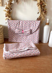 Pochette à couches summer rose