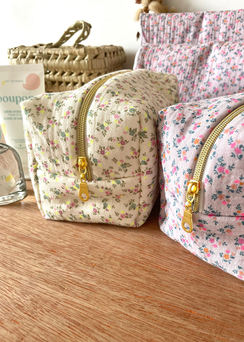 Trousse de toilette summer beige