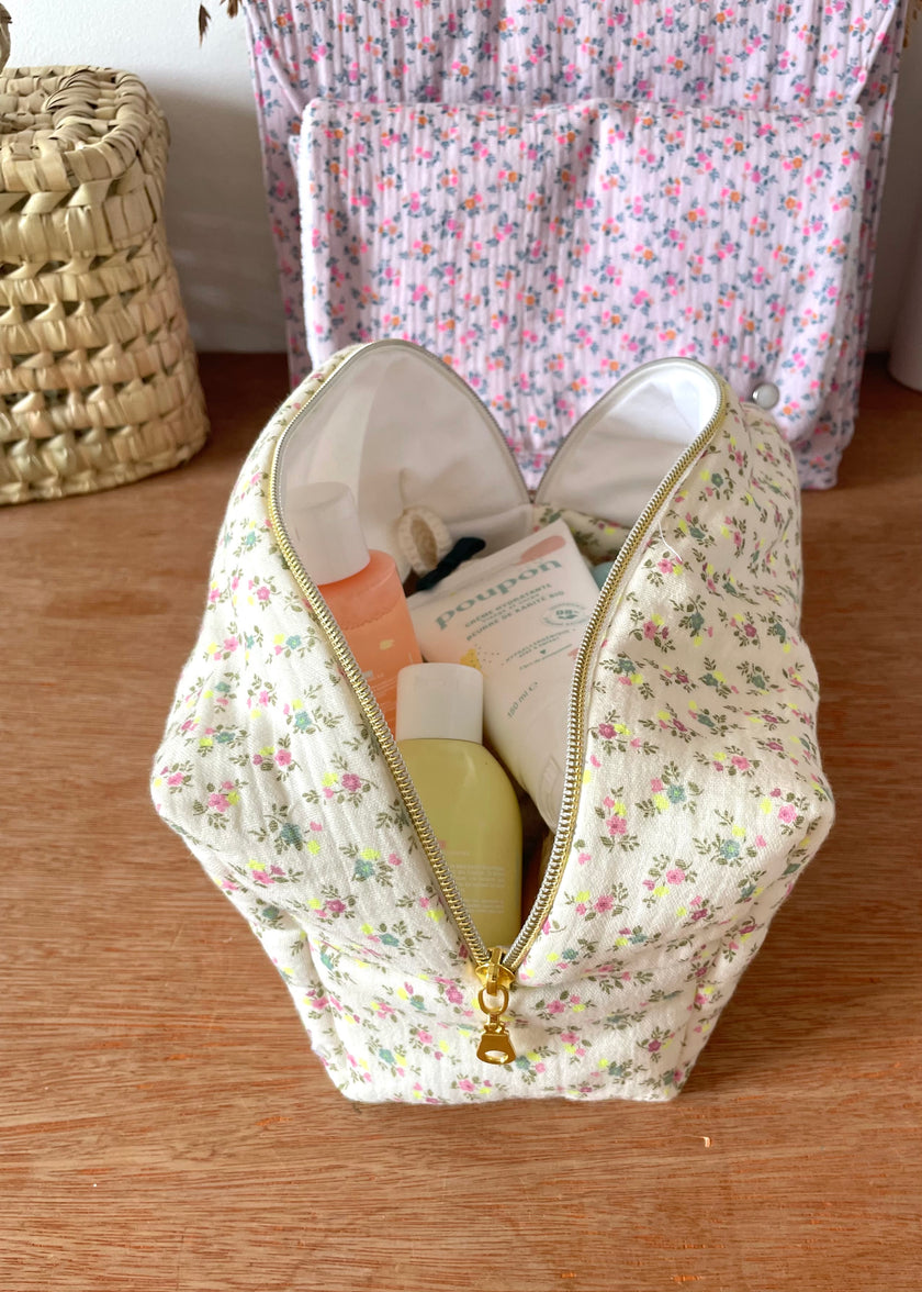 Trousse de toilette summer beige