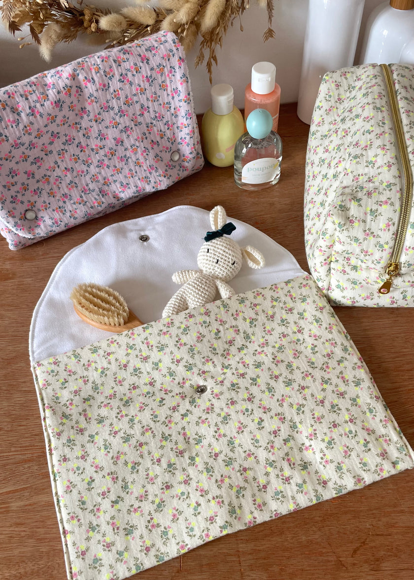 Pochette à couches summer beige
