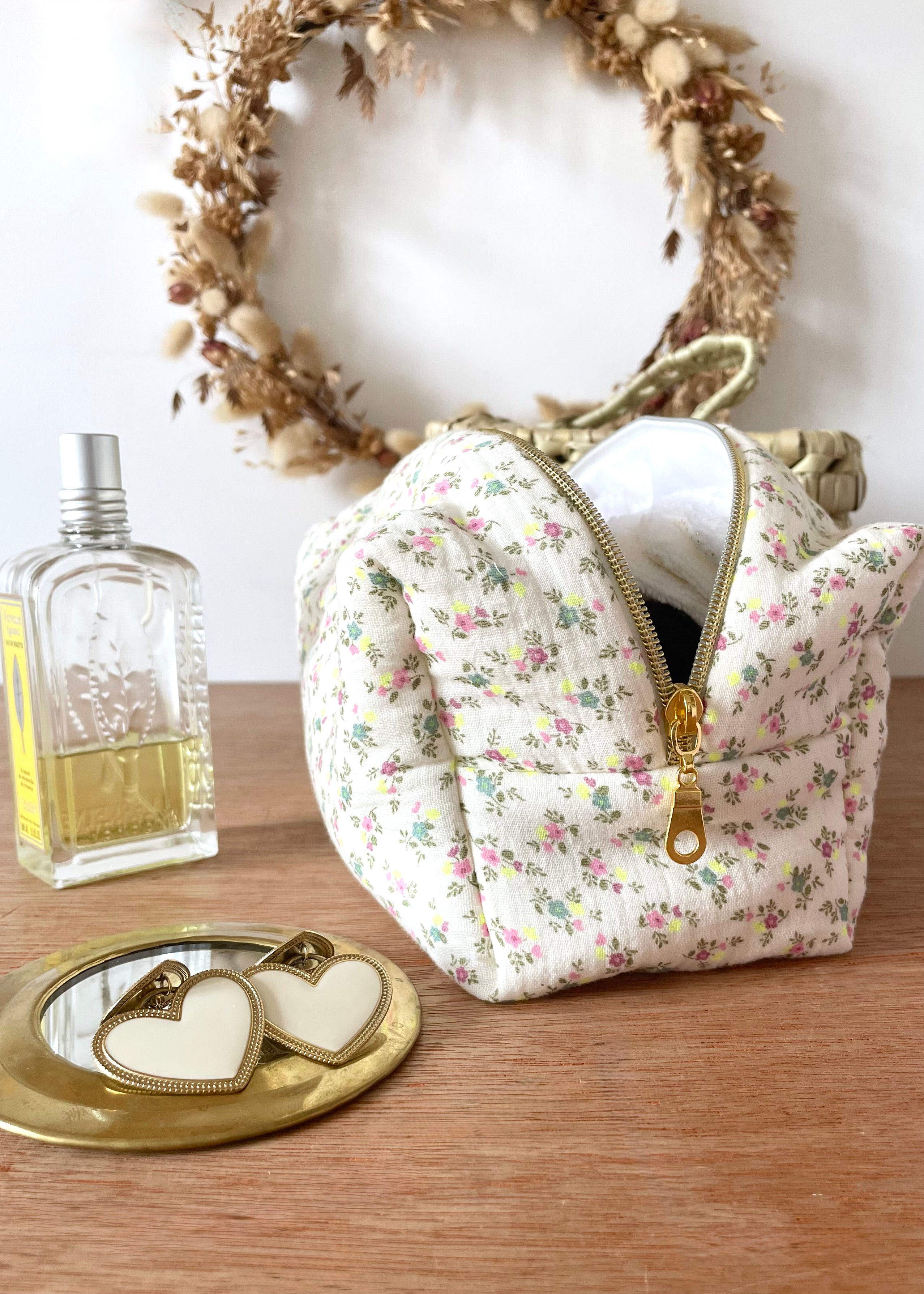 Trousse de toilette summer beige