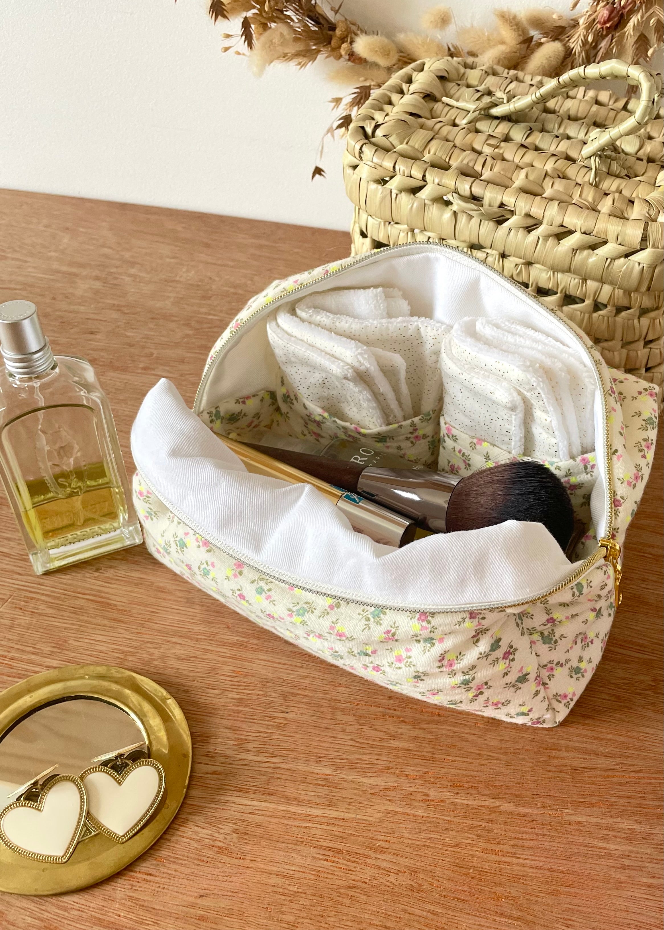 Trousse de toilette summer beige