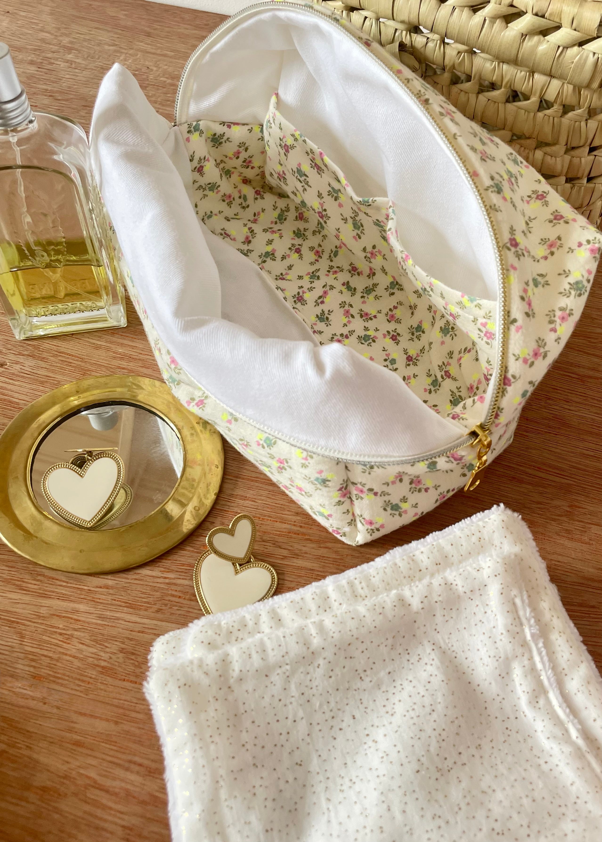 Trousse de toilette summer beige