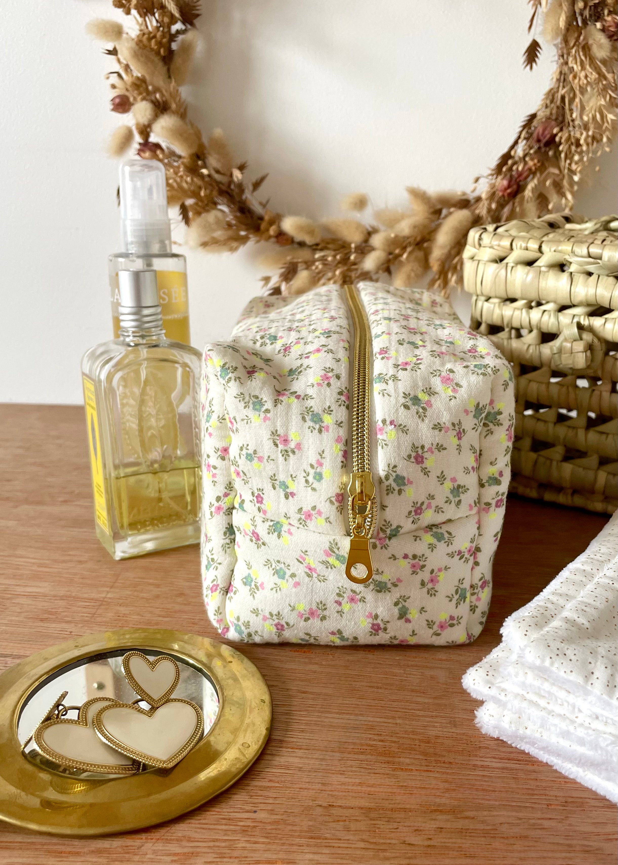 Trousse de toilette summer beige