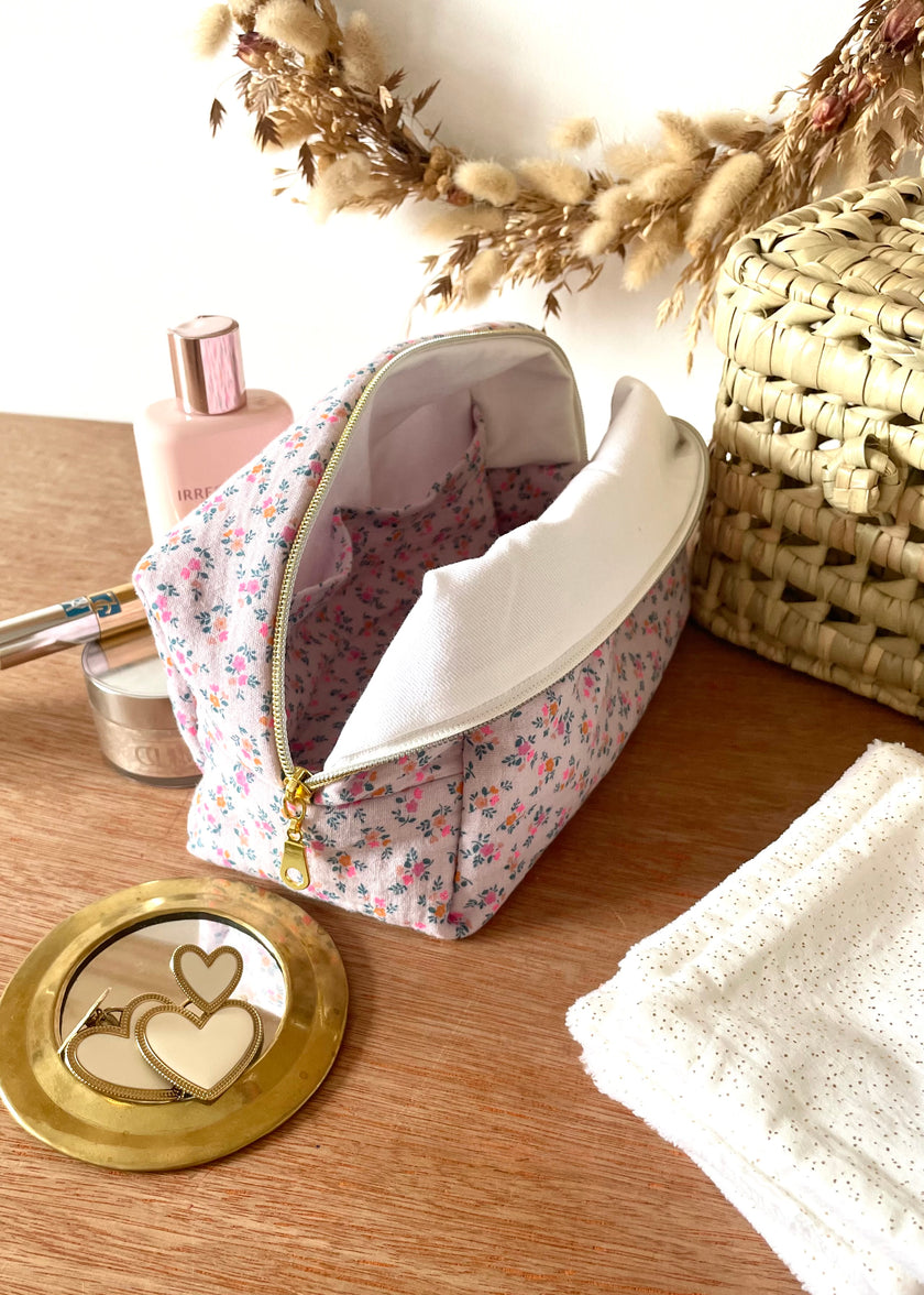 Trousse de toilette summer rose