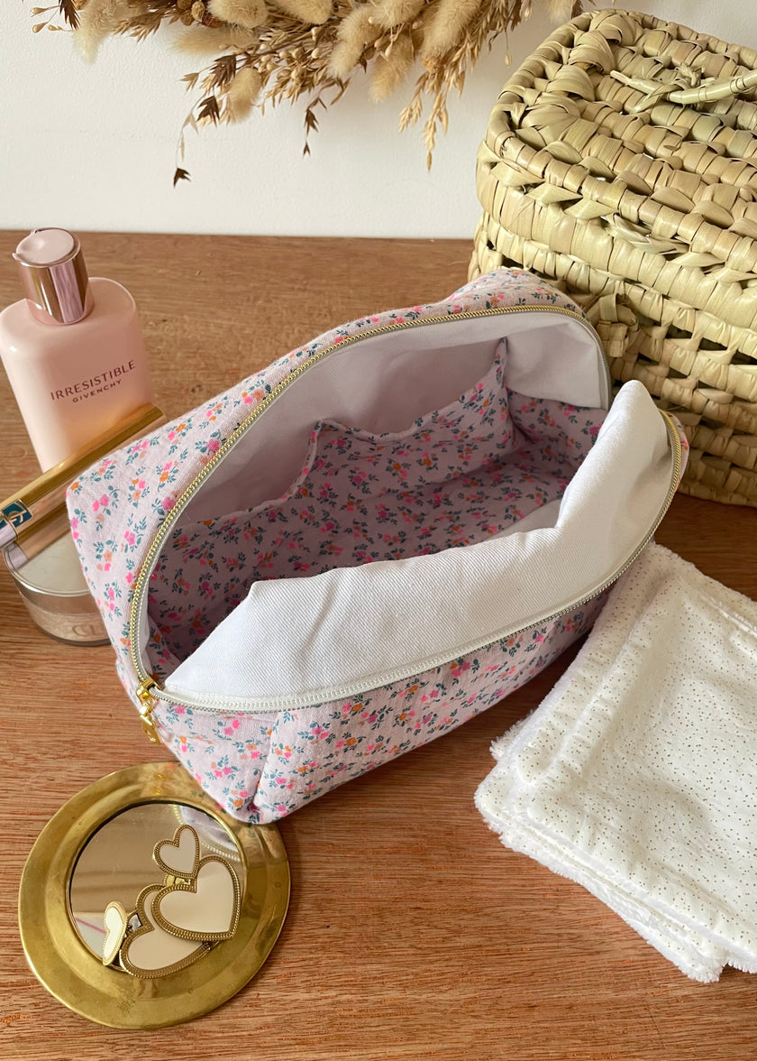 Trousse de toilette summer rose