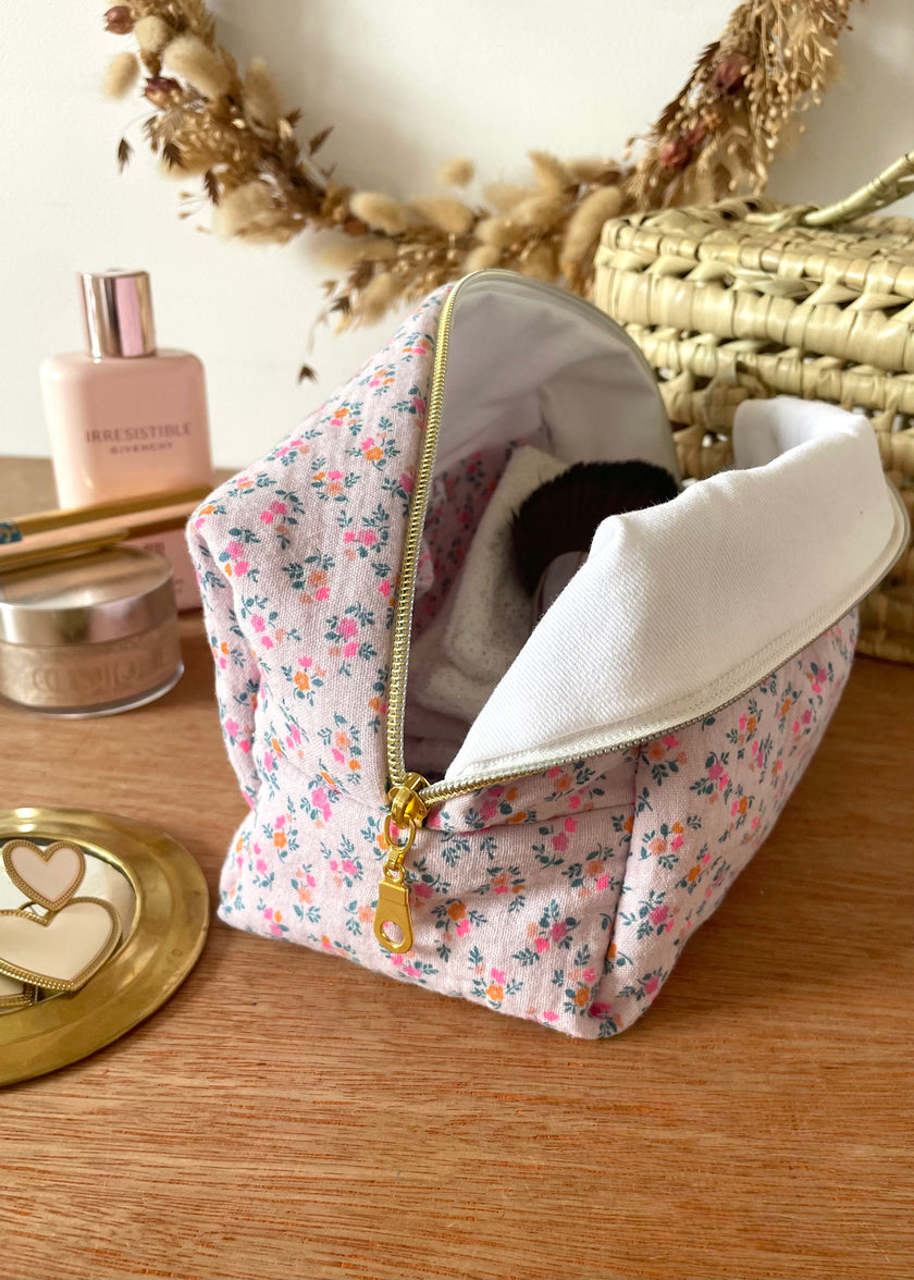 Trousse de toilette summer rose