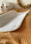 Housse de matelas à langer camel doré