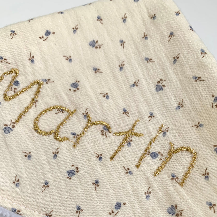 Couverture Louis & Jersey bleu jeans