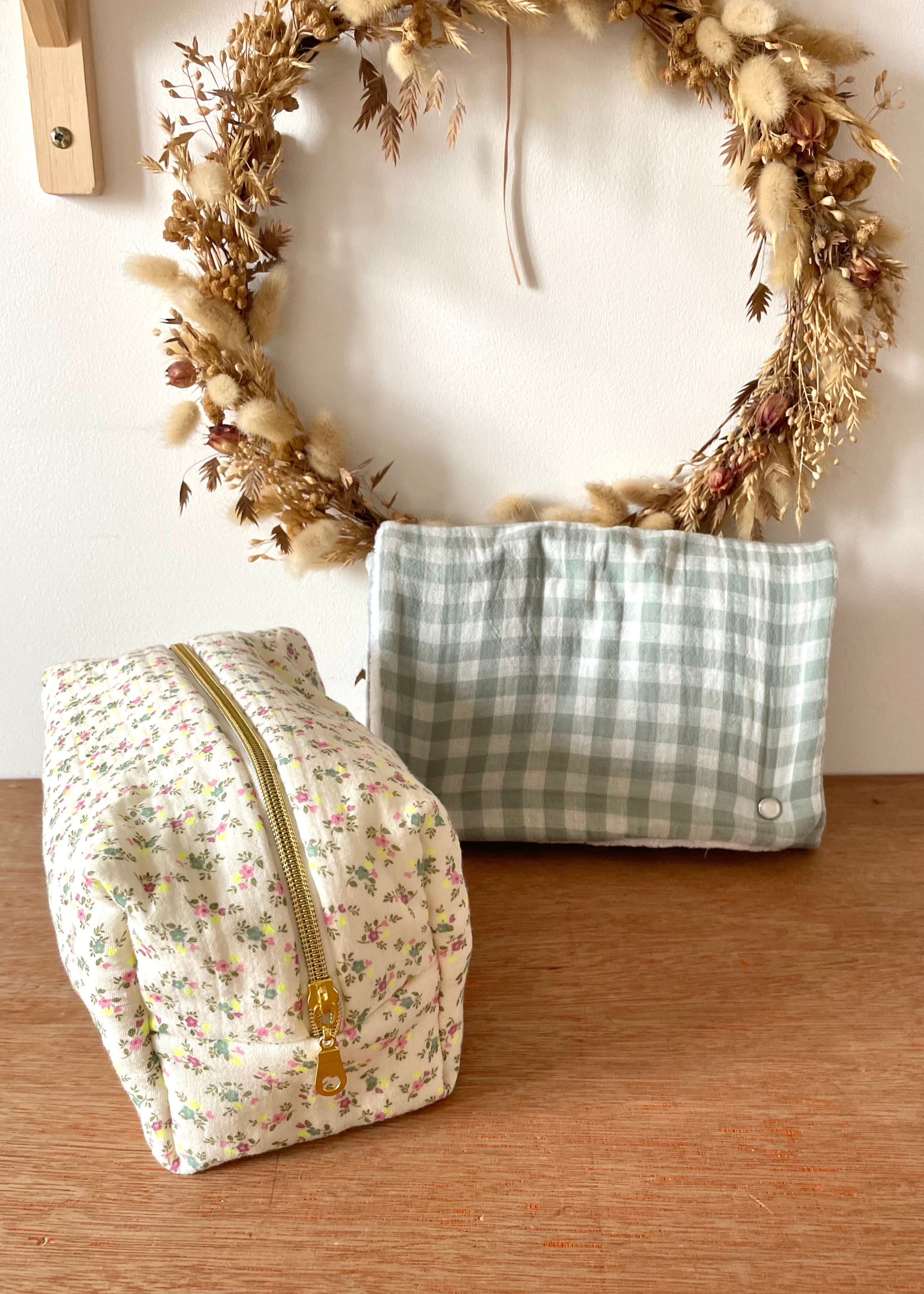 Trousse de toilette summer beige