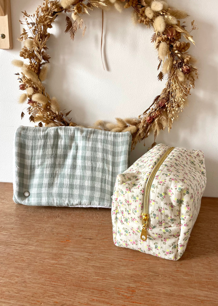 Trousse de toilette summer beige
