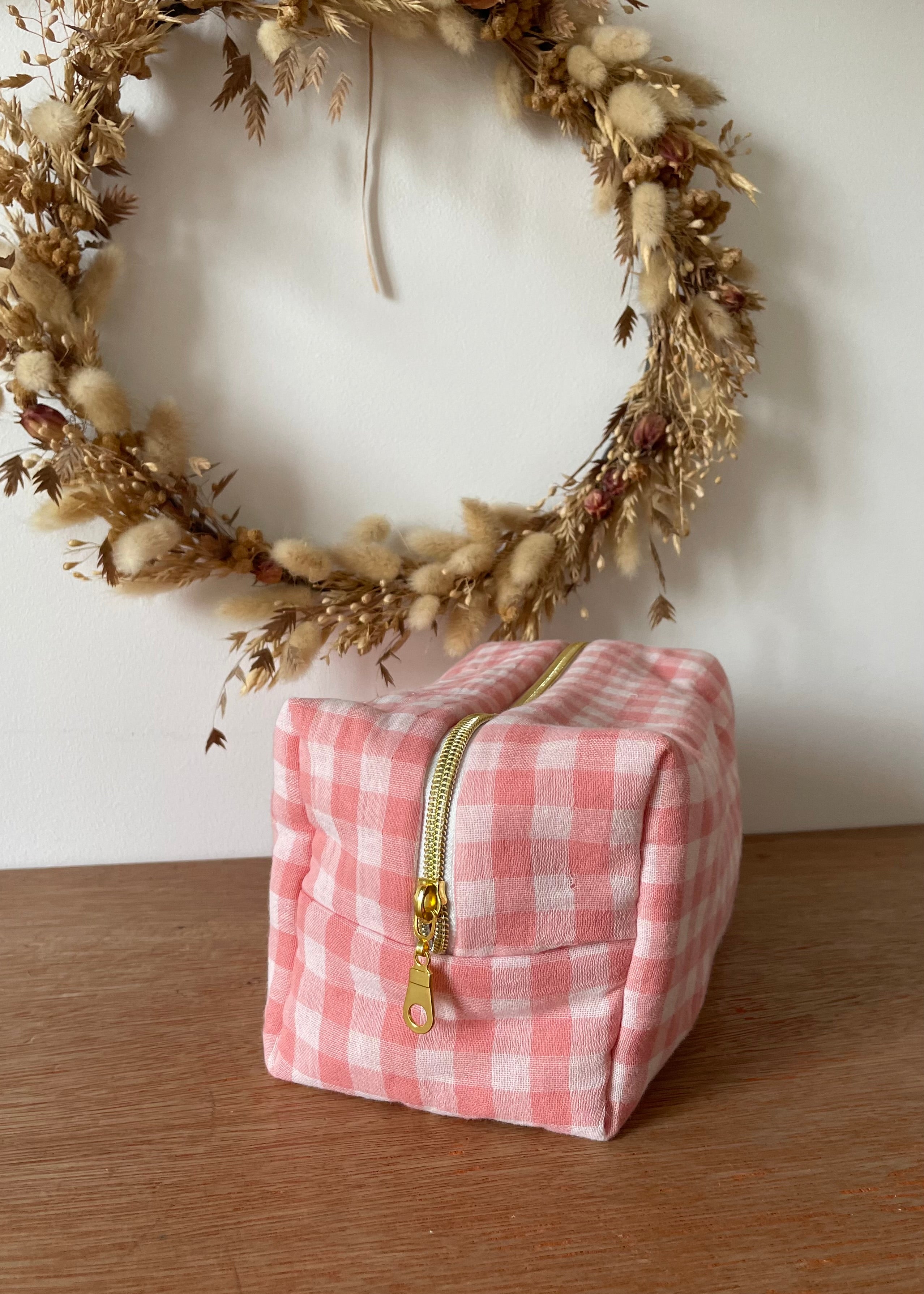 Trousse de toilette vichy