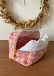 Trousse de toilette vichy