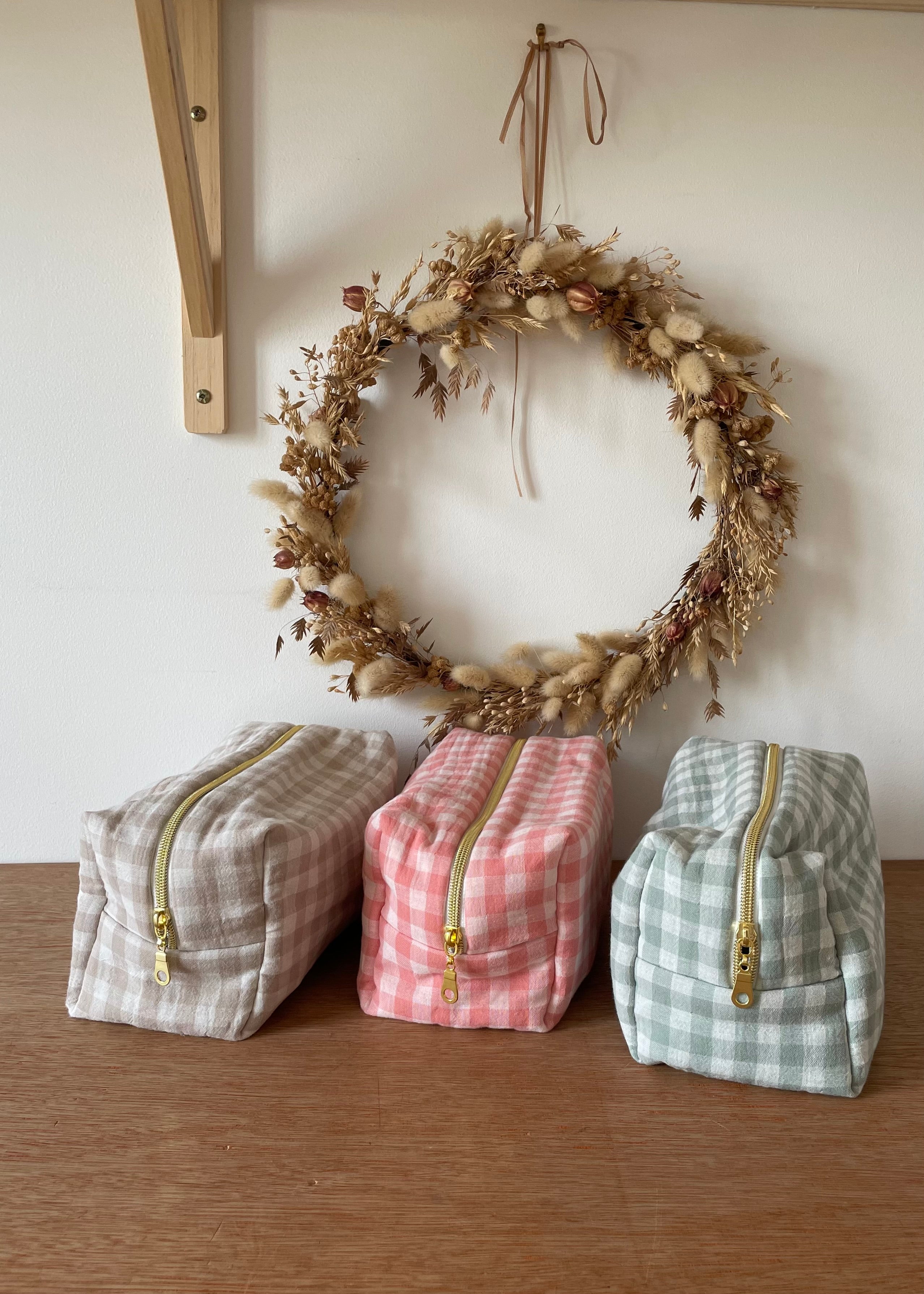 Trousse de toilette vichy