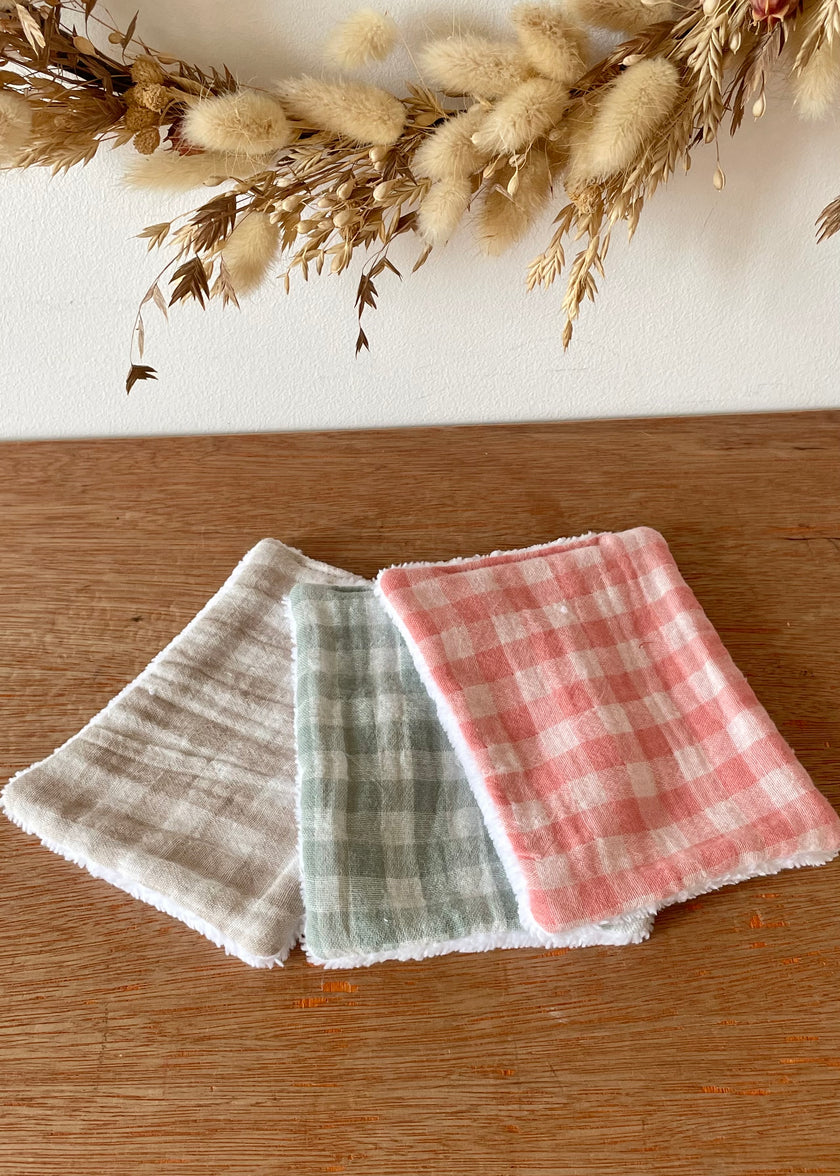 Pochette à couches vichy