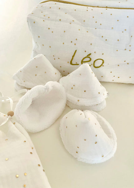 Lot de 6 tipis pare-pipi blanc