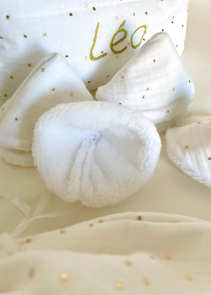 Lot de 6 tipis pare-pipi blanc
