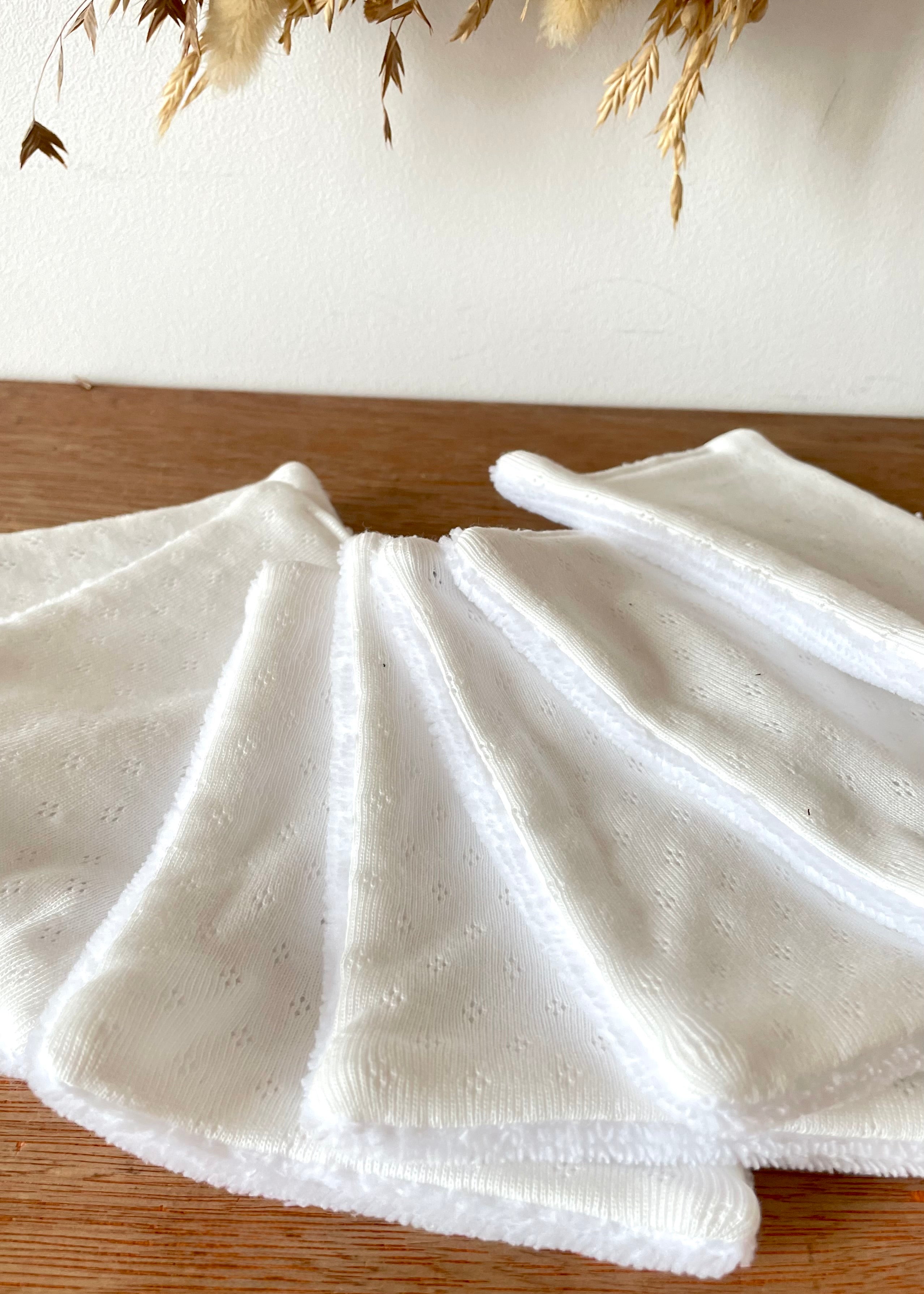 Semainier de 7 Lingettes rose