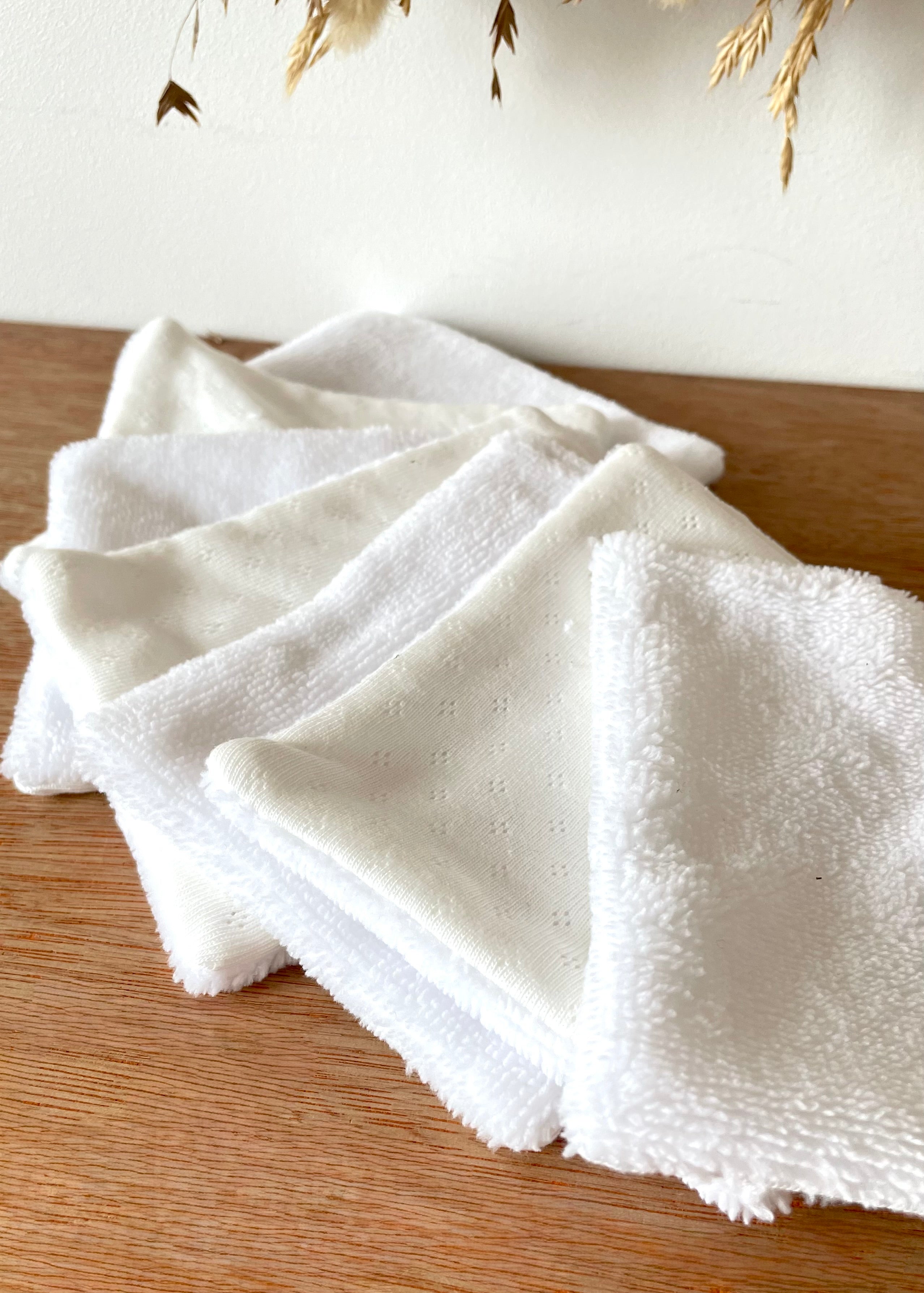 Semainier de 7 Lingettes rose