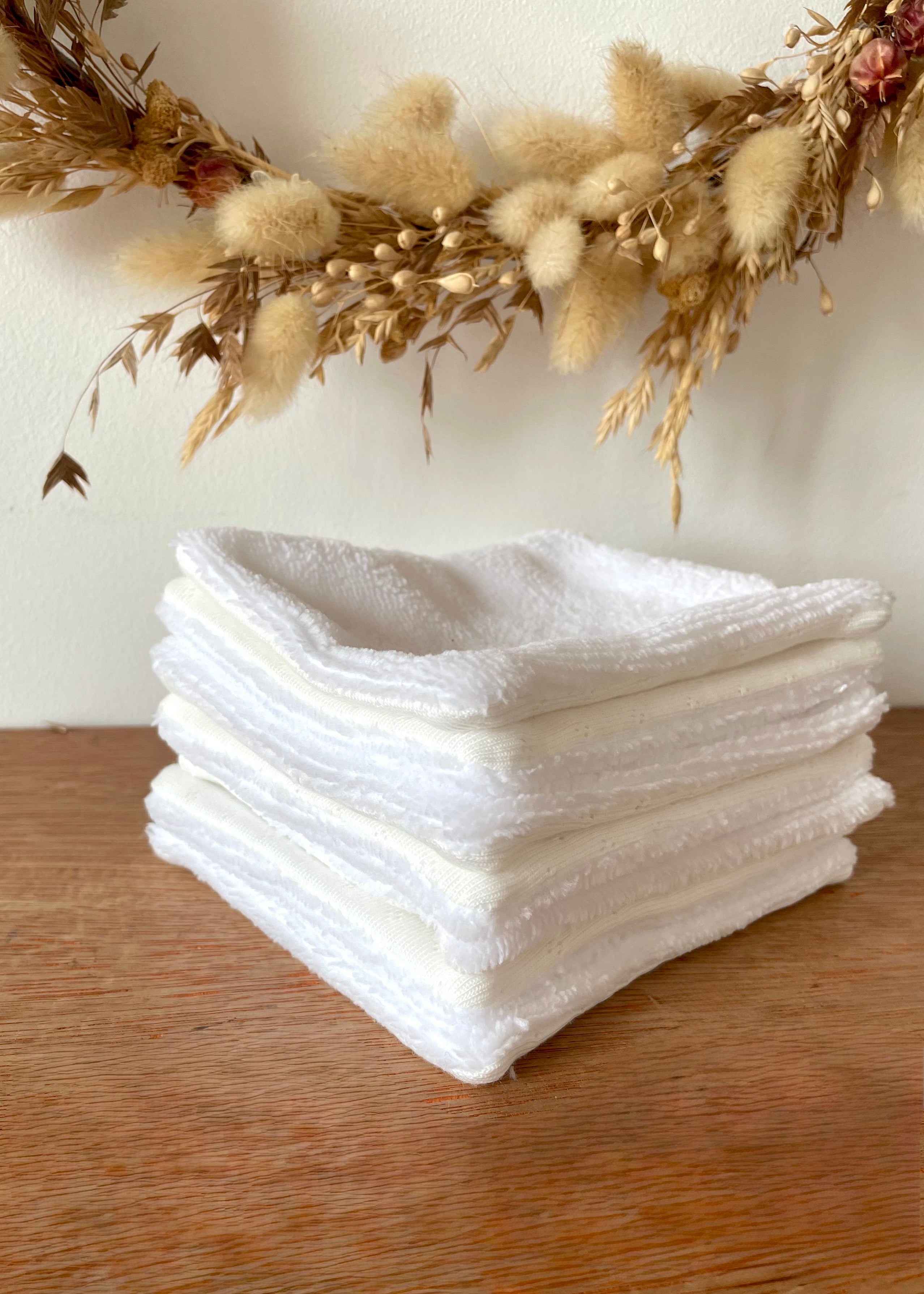 Semainier de 7 Lingettes rose