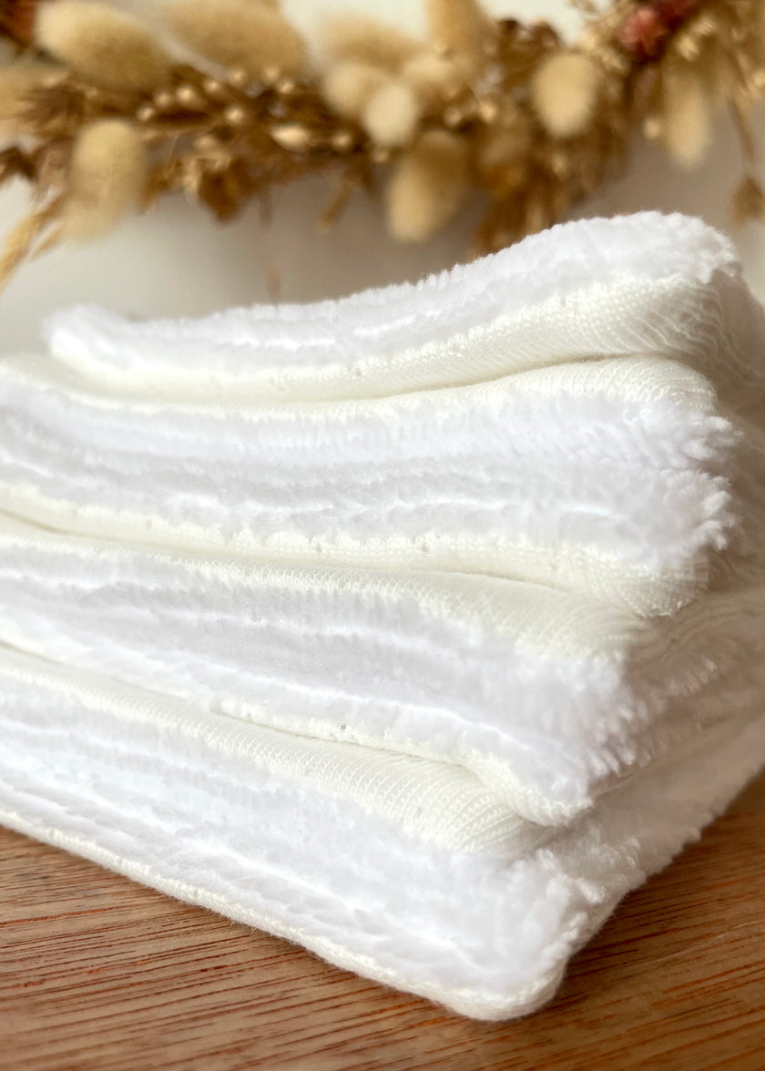 Semainier de 7 Lingettes rose