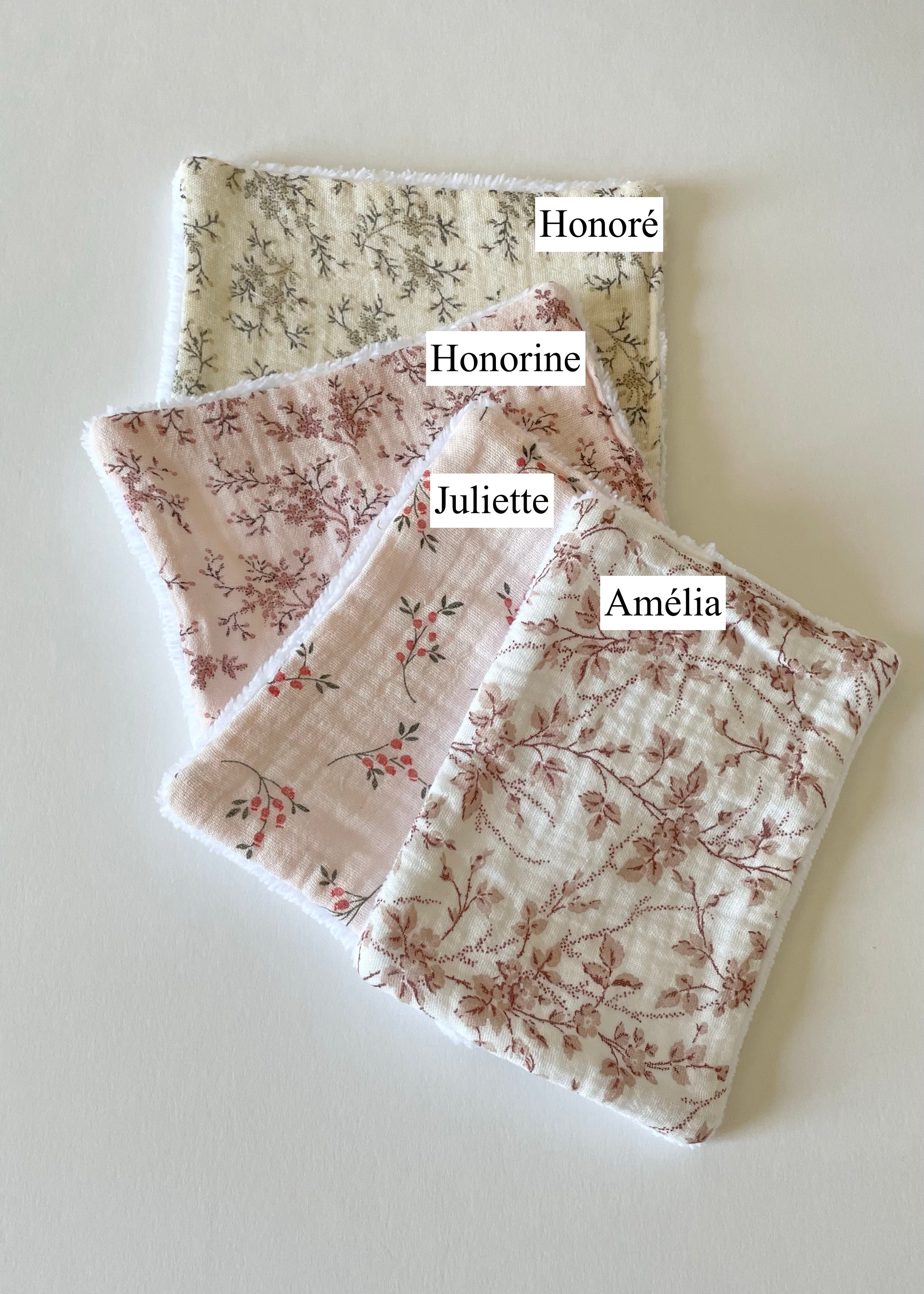 7 lingettes lavables