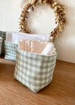 Panier de rangement Vichy