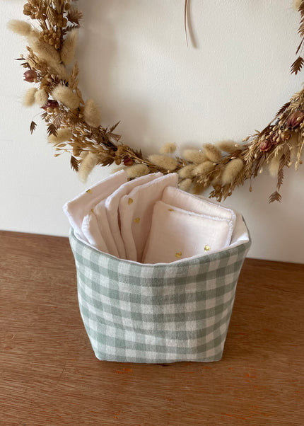 Panier de rangement Vichy