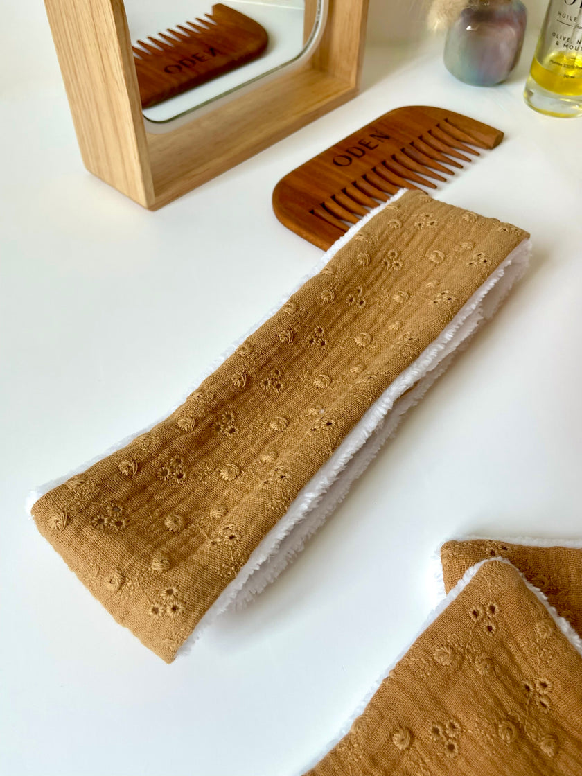 Bandeau de soin Camel brodé Marceau