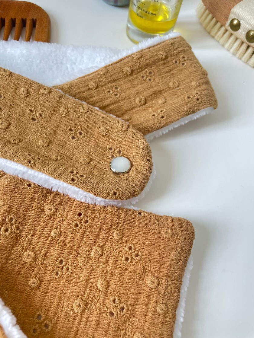 Bandeau de soin Camel brodé Marceau