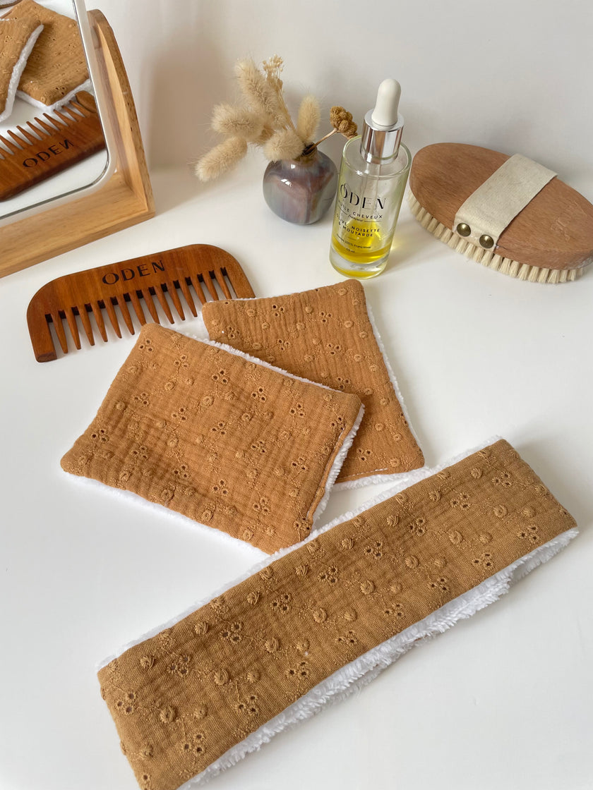 Bandeau de soin Camel brodé Marceau