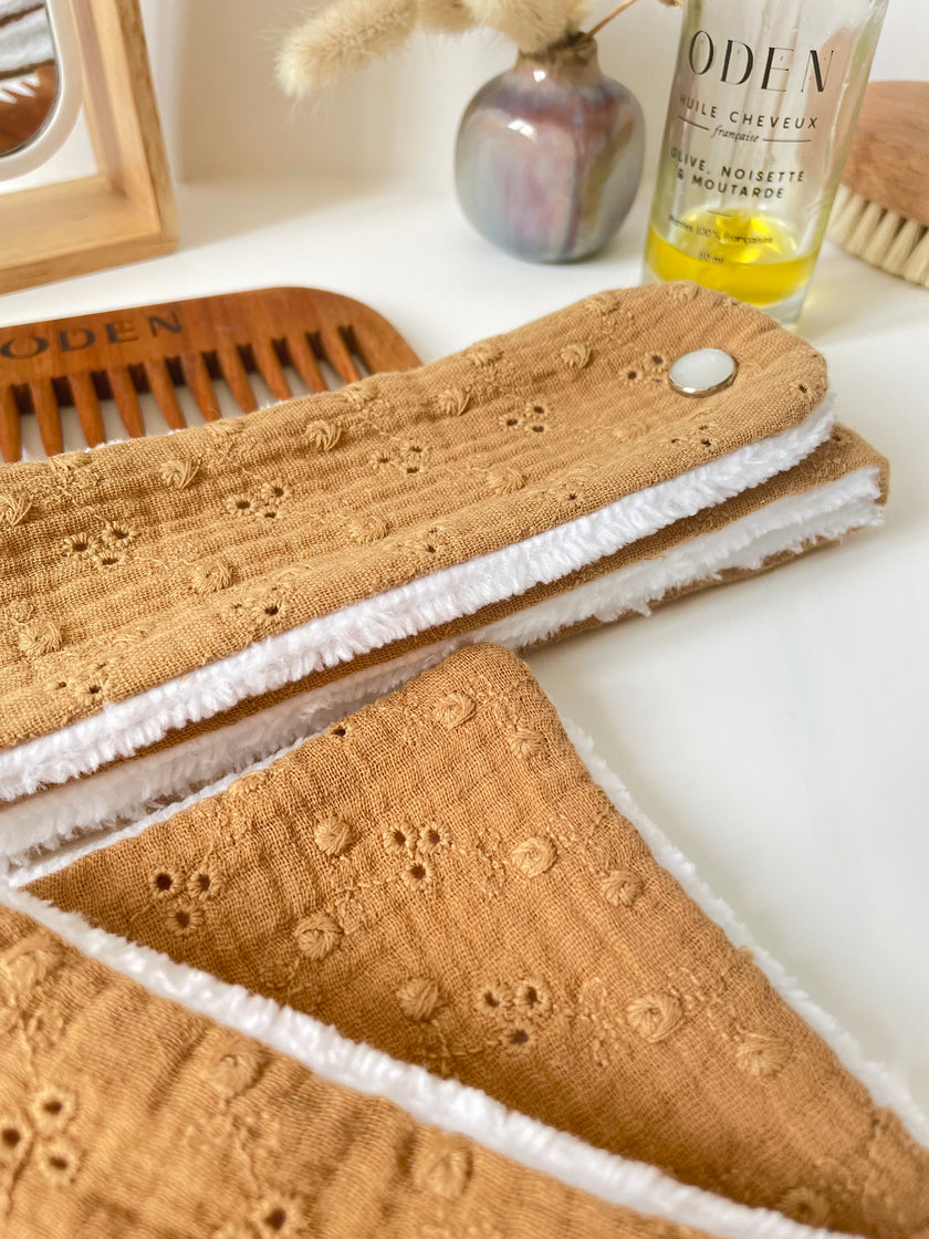 Bandeau de soin Camel brodé Marceau