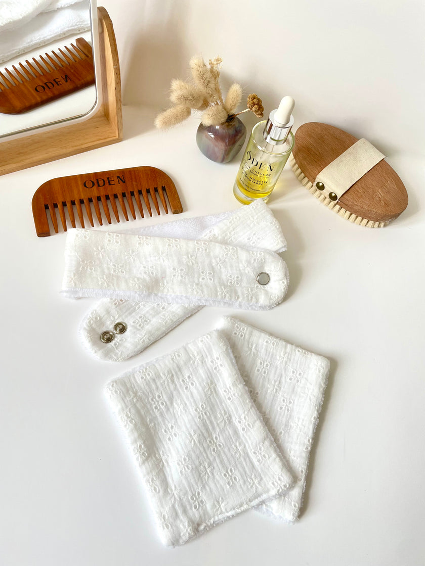 Bandeau de soin Adèle blanc cassé