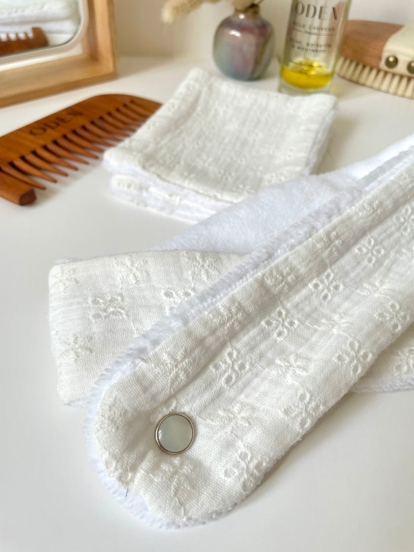 Bandeau de soin Adèle blanc cassé