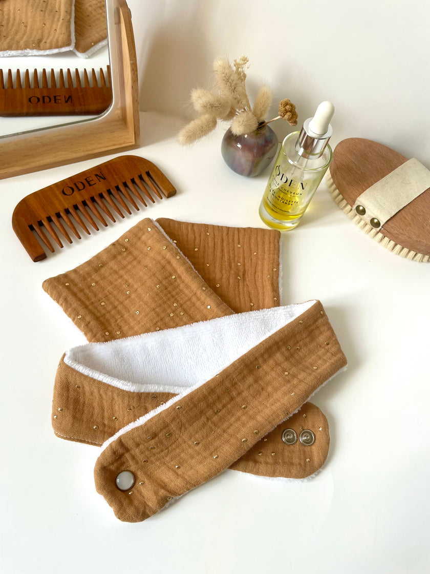 Bandeau de maquillage + 2 lingettes