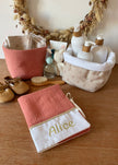 Paniers rangement table à langer Rosie beige