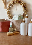 Paniers rangement table à langer Rosie beige