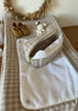 Protection matelas à langer Vichy beige