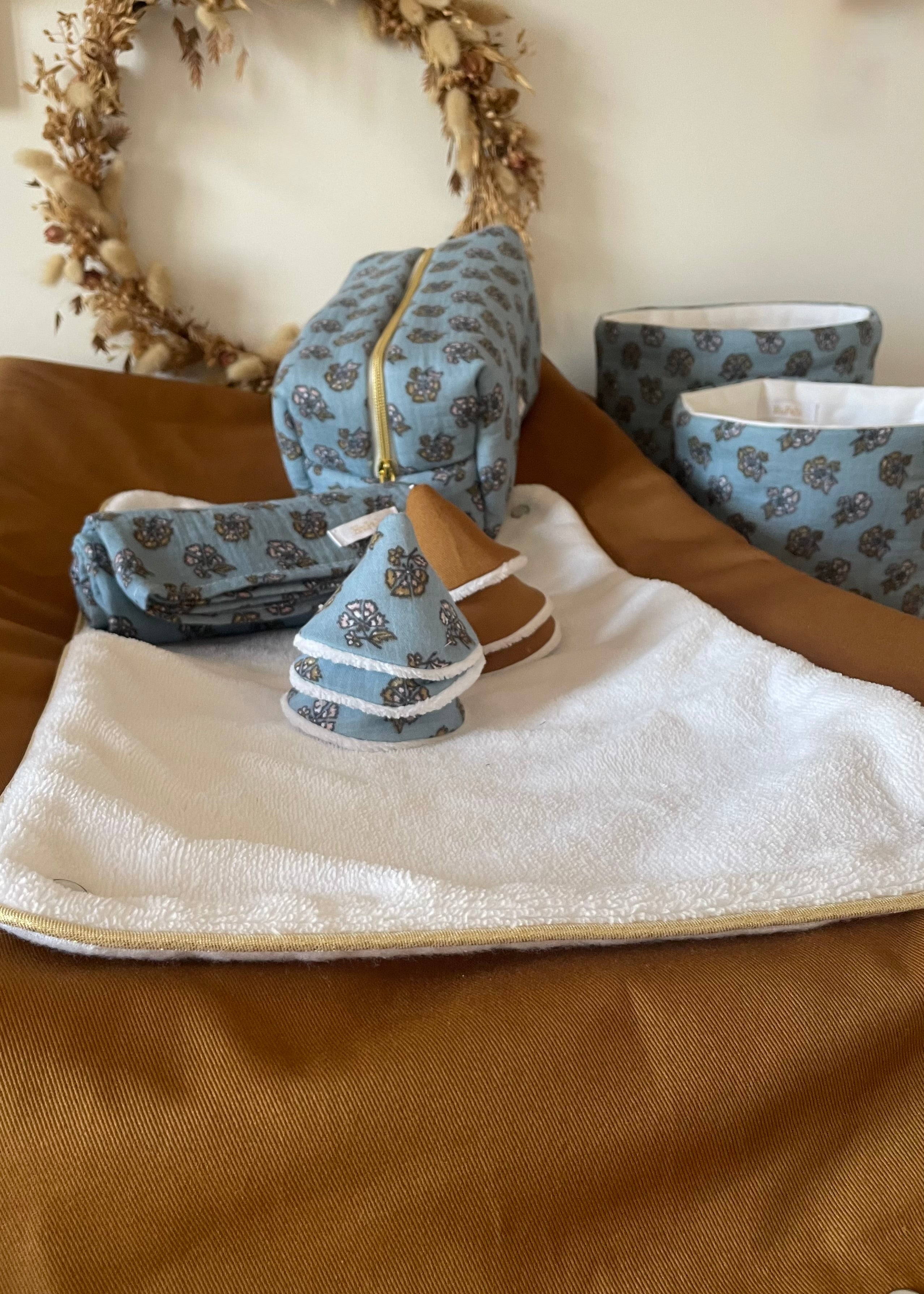 Housse de matelas à langer Coeur d'Hiver