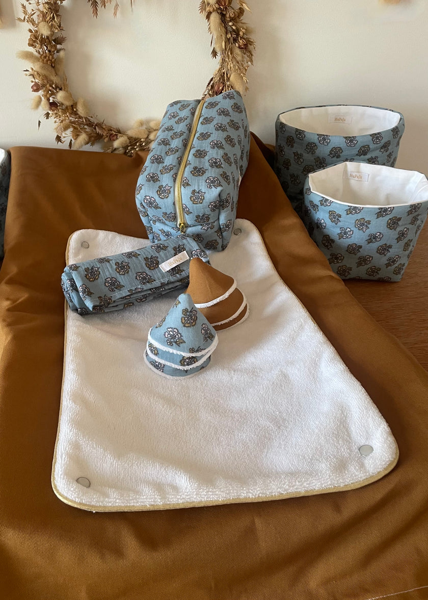 Housse de matelas à langer Coeur d'Hiver