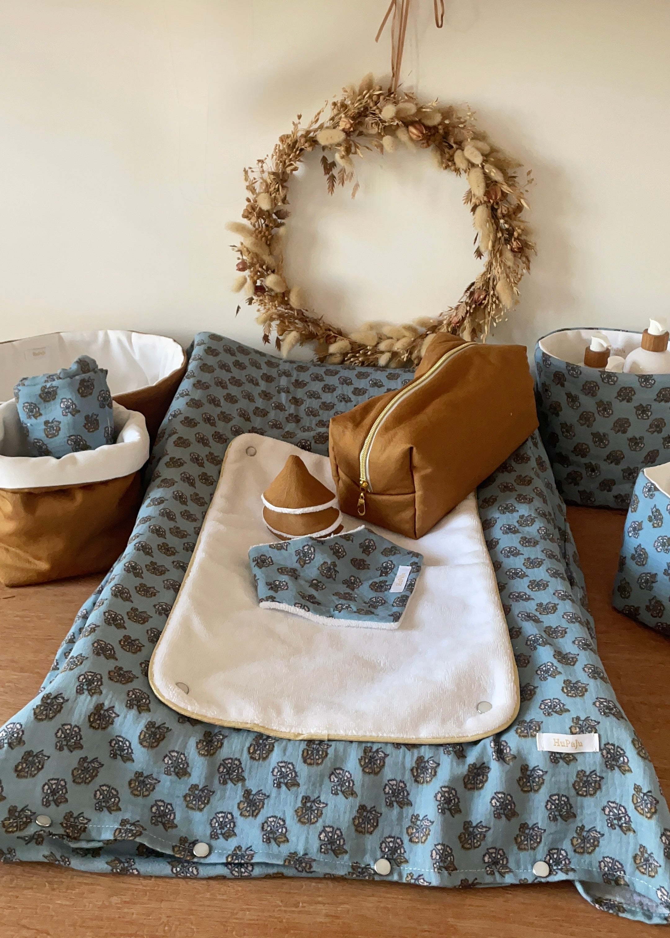 Housse de matelas à langer Coeur d'Hiver