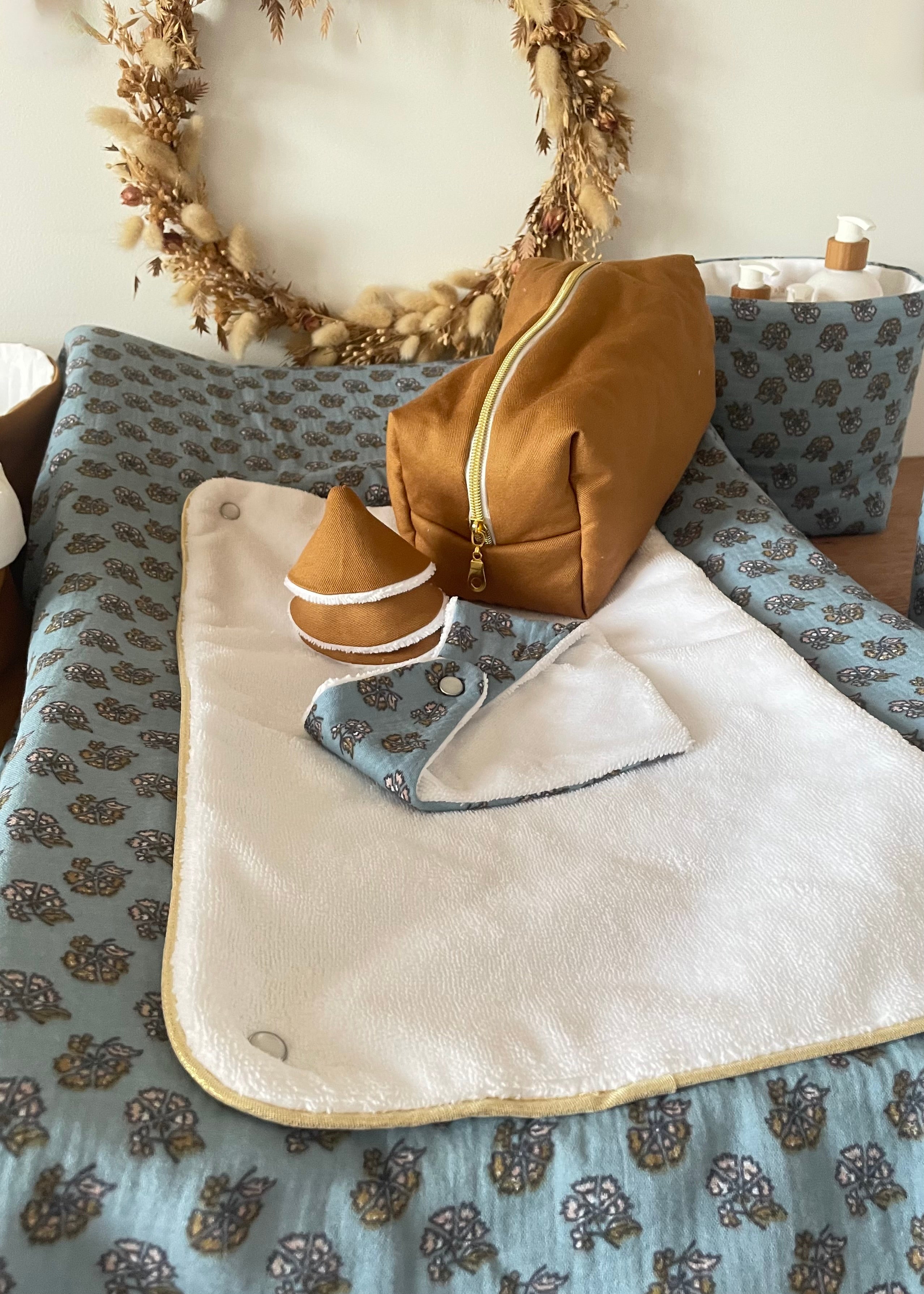 Housse de matelas à langer Coeur d'Hiver