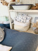 housse de matelas à langer en gaze de coton pour bébé fille couleur bleu serviette amovible 