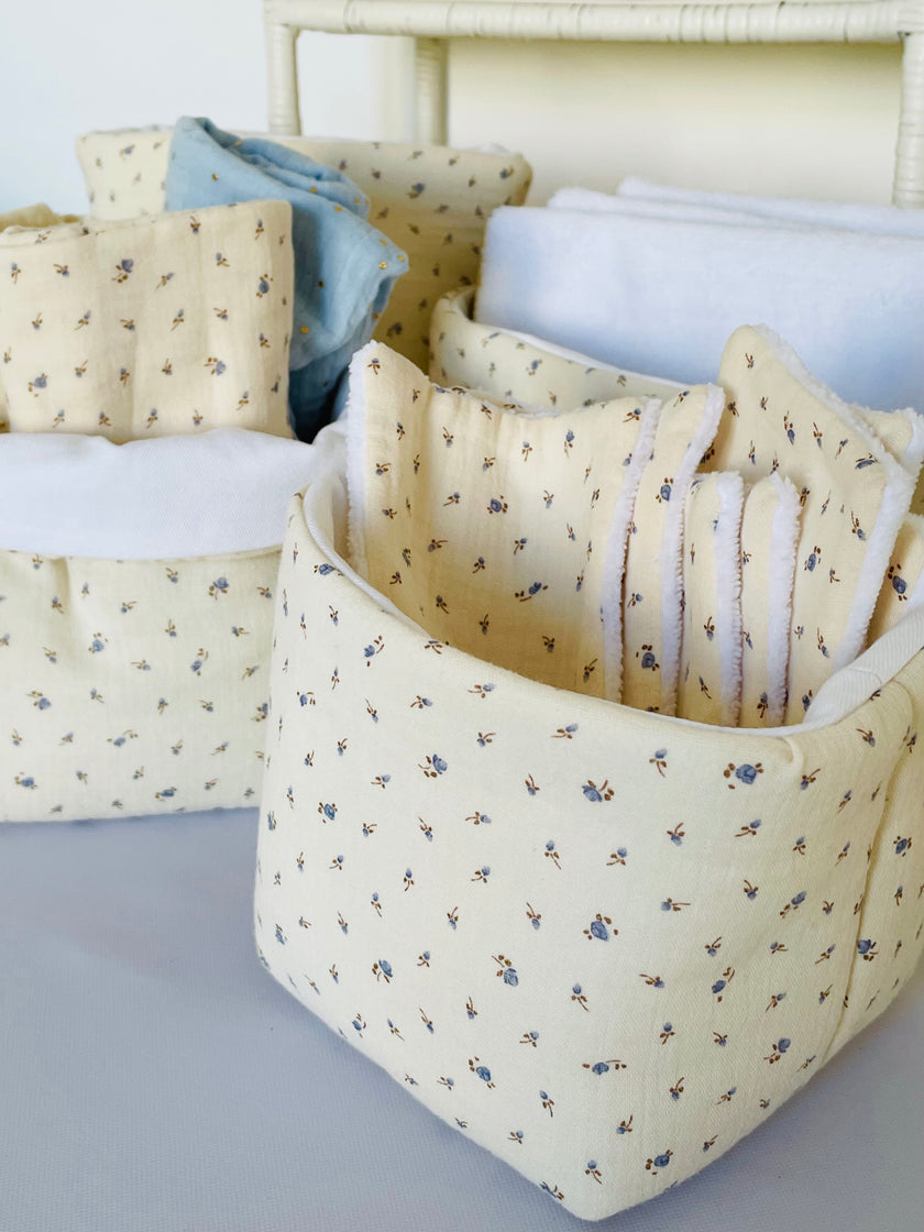 7 lingettes lavables bébé Louis