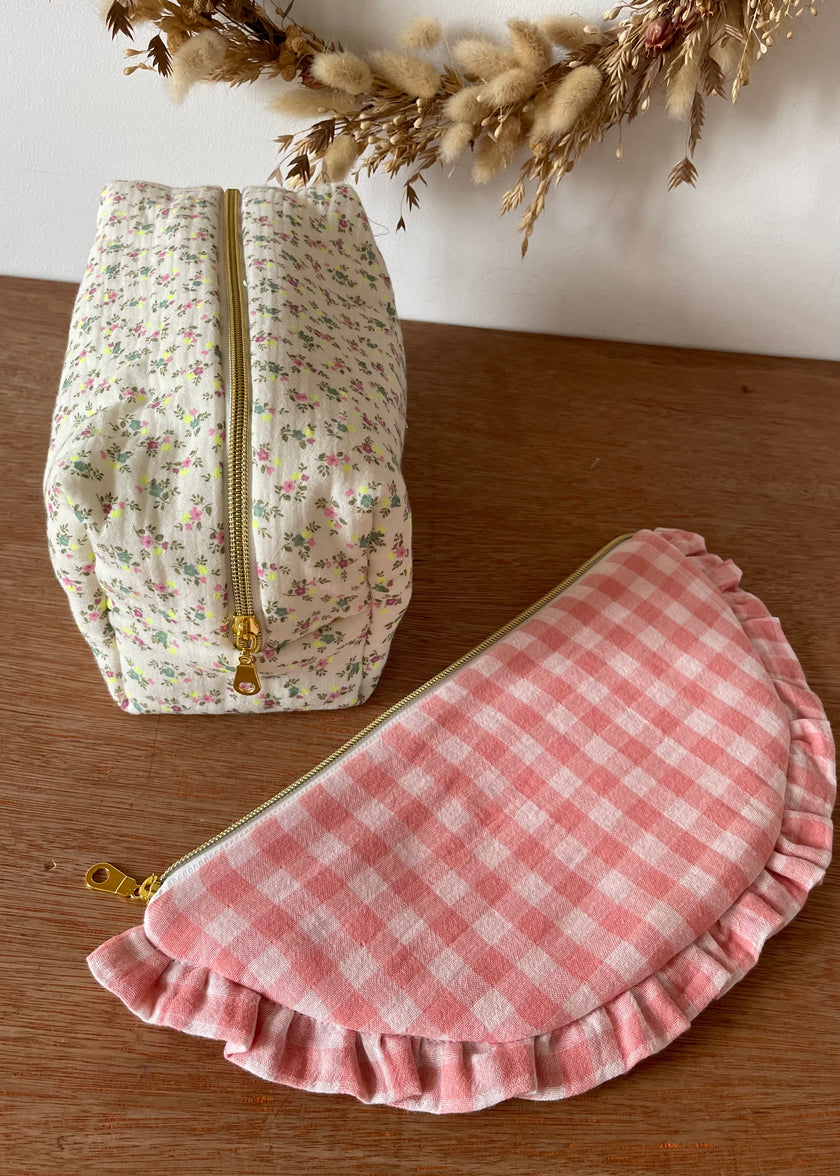 Pochette à maquillage vichy