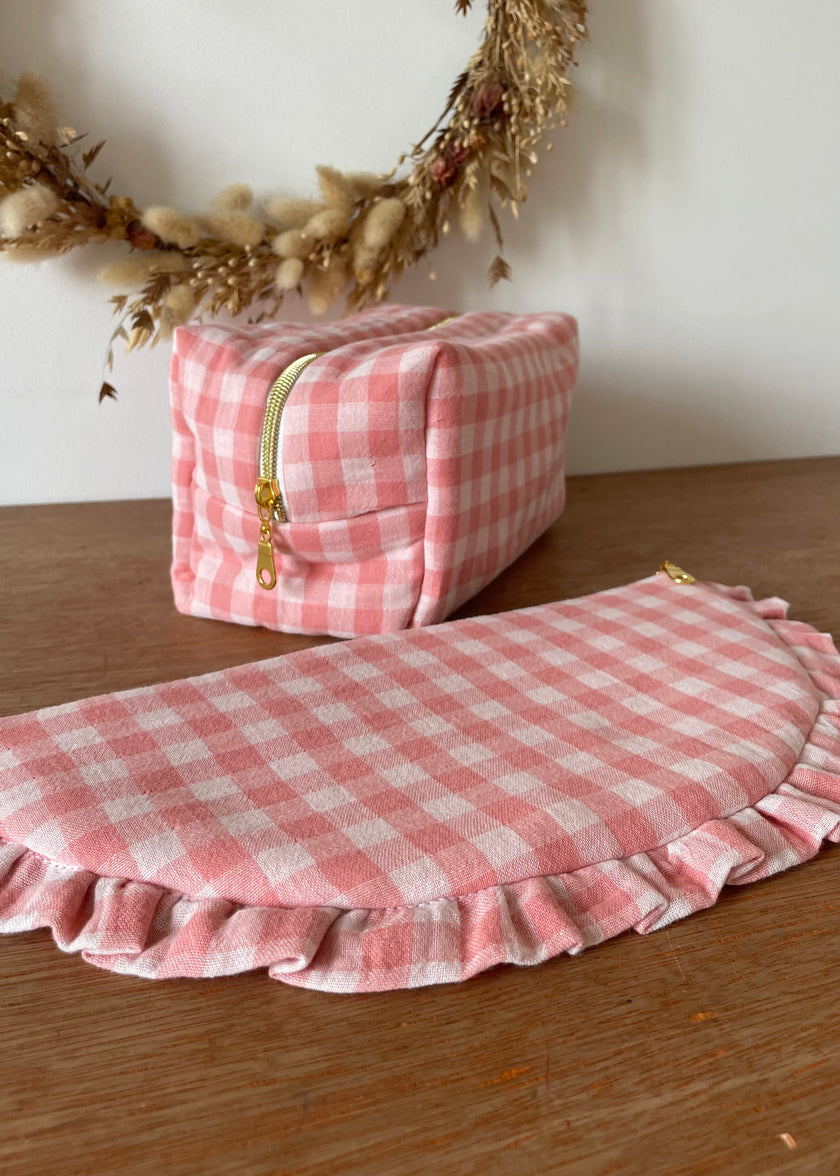 Pochette à maquillage vichy